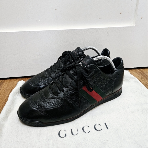 Men Authentic GUCCI/Guccissima Sneakers. - Picture 1 of 9